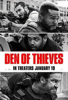 贼巢 Den of Thieves（1080P 中英双字） 1.5GB